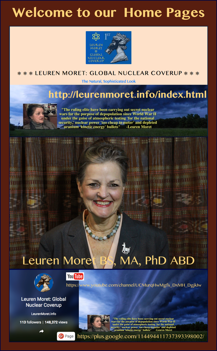 20160113 LeurenMoret.Info Welcome to our Home Pages