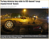 Link3.5 Turkey detains key aide to US-based 'coup mastermind' Gulen