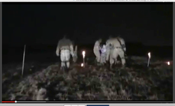 Pic 4. 20150425 BATALLION AZOV Crucifixtion w. Cross Burning !!! 18+ !!!.screenflow