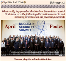 TITLE- April Fooles! 2016 (editorial)