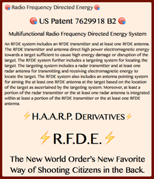 TITLE- R.F.D.E. Radio Frequency Directed Energy